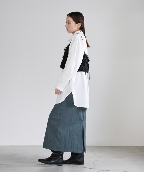 セール】ウールミックスニットビスチェ（ベスト）｜select MOCA