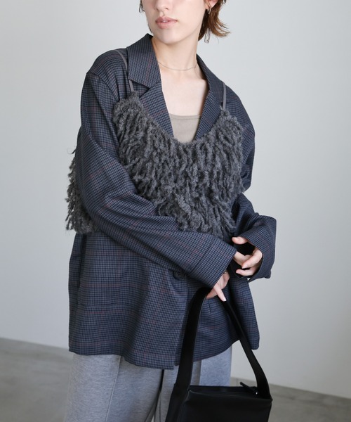 ウールミックスニットビスチェ（ベスト）｜select MOCA（セレクトモカ