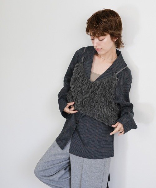 ウールミックスニットビスチェ（ベスト）｜select MOCA（セレクトモカ