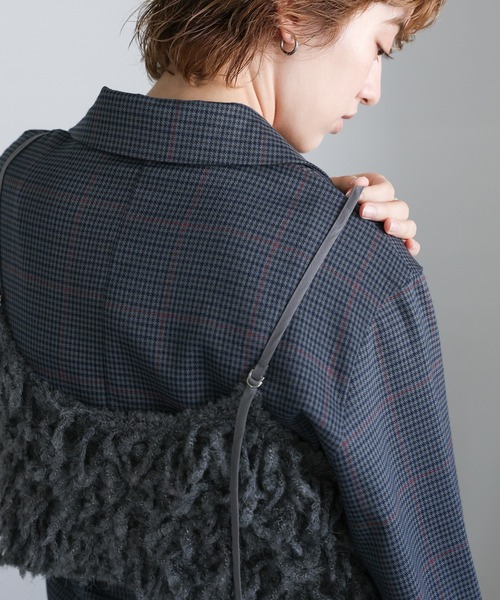 セール】ウールミックスニットビスチェ（ベスト）｜select MOCA