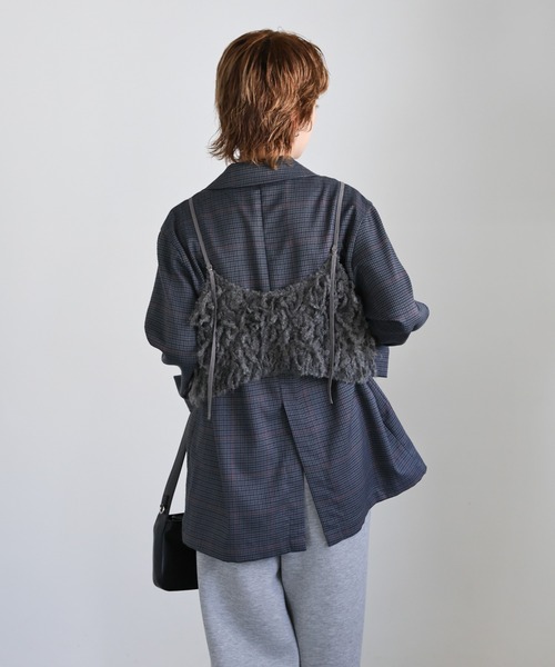 ウールミックスニットビスチェ（ベスト）｜select MOCA（セレクトモカ