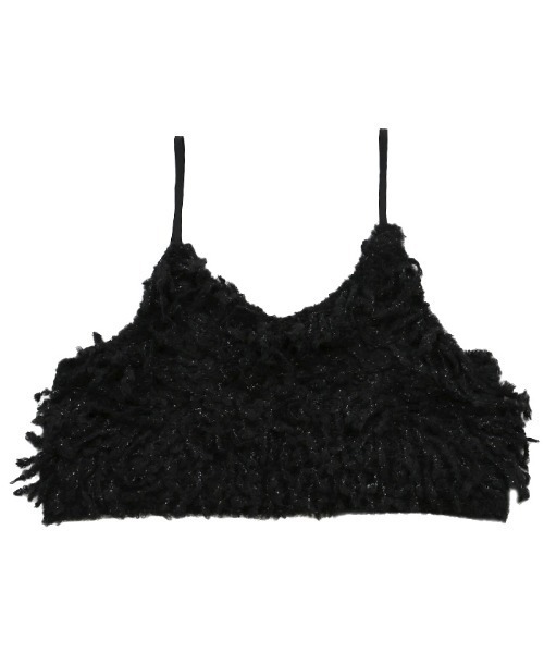 select MOCA（セレクトモカ）の「ウールミックスニットビスチェ（ベスト・レディース・アイボリー/ブラック/チャコールグレー・FREE）」の11枚目の写真