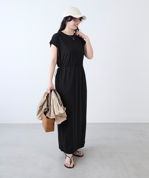 NICOLAS LAINAS（ニコラスライナス）の「【NICOLAS LAINAS】スリムトングフラットサンダル（サンダル・レディース・ブラック・38/37）」の9枚目の写真