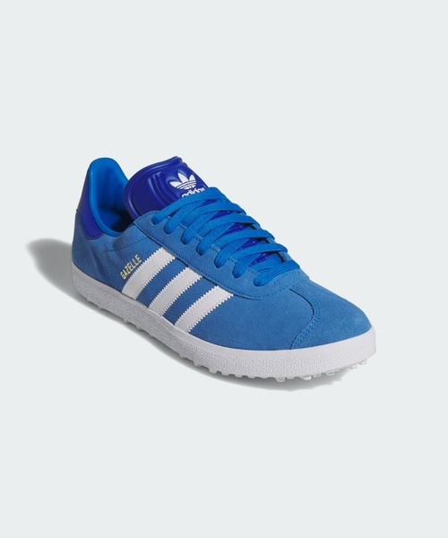 adidas【ガゼルゴルフ】 アディダスの人気スニーカー「ガゼル」がゴルフシューズになって