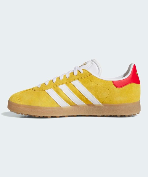 adidas（アディダス）の「オリジナルスゴルフ ガゼル ゴルフ【adidas Golf/アディダスゴルフ】（スニーカー・メンズ・ブルー系その他/グレー/ブルー/レッド/イエロー/ホワイト系その他/ダークブラウン/グレー系その他/スカイブルー/オレンジ/ブルー系その他2/ホワイト・23.0cm/23.5cm/24.0cm/24.5cm/25.0cm/25.5cm/26.0cm/26.5cm/27.0cm/27.5cm/28.0cm/28.5cm/29.0cm/29.5cm/30.0cm/22.5cm/22.0cm）」の17枚目の写真