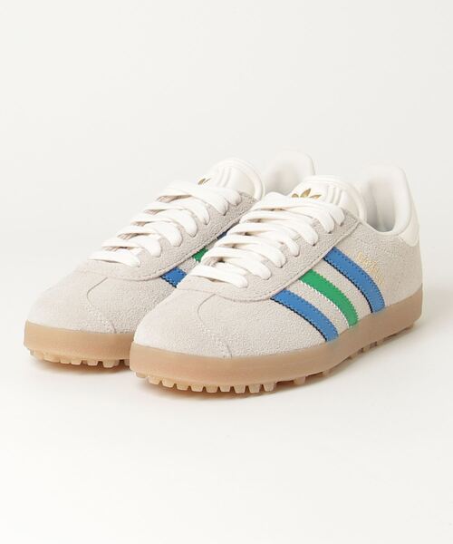 adidas（アディダス）の「オリジナルスゴルフ ガゼル ゴルフ【adidas Golf/アディダスゴルフ】（スニーカー・メンズ・ブルー系その他/グレー/ブルー/レッド/イエロー/ホワイト系その他/ダークブラウン/グレー系その他/スカイブルー/オレンジ/ブルー系その他2/ホワイト・23.0cm/23.5cm/24.0cm/24.5cm/25.0cm/25.5cm/26.0cm/26.5cm/27.0cm/27.5cm/28.0cm/28.5cm/29.0cm/29.5cm/30.0cm/22.5cm/22.0cm）」の20枚目の写真