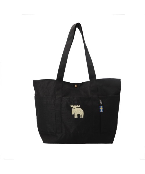 moz（モズ）の「moz karuiiﾄｰﾄ L（トートバッグ・レディース・ネイビー/オレンジ/カーキ/スカイブルー/ブラウン系その他/クリーム/ピーコックグリーン系/ブラック/グレー・FREE）」の2枚目の写真