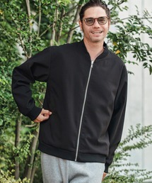 ブルゾン　ブラック CAMBIO｜カンビオのブルゾン（ブラック/黒色系・ジップアップ