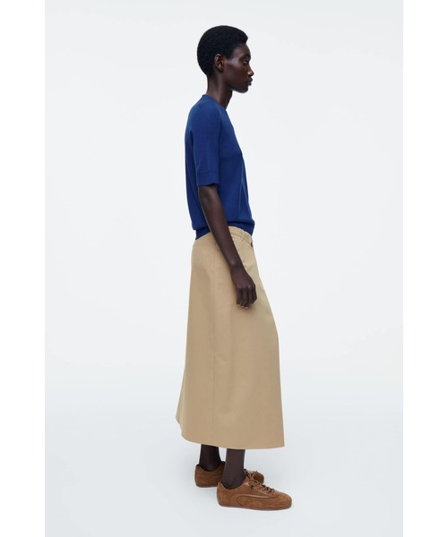 メリノウールニットシャツ（Tシャツ/カットソー）｜COS（コス）の