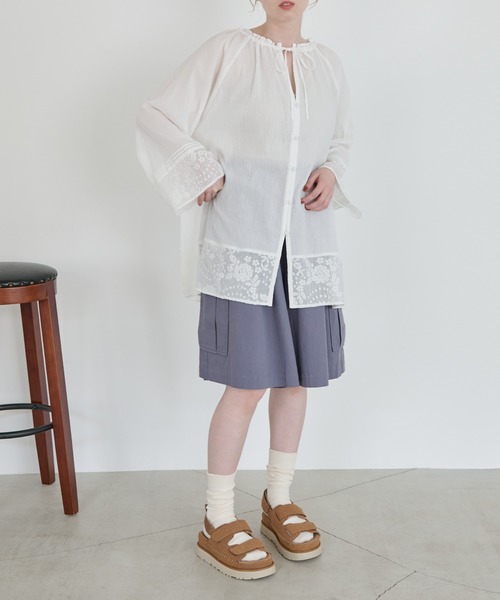 Crisp（クリスプ）の「ダブルベルト厚底サンダル（サンダル・レディース・ブラウン/ブラック・37/38/36/39）」の13枚目の写真