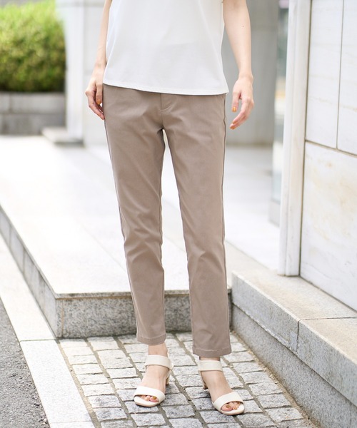 a.v.v（アーヴェヴェ）の「ハイパーストレッチスリムパンツ（その他パンツ・レディース・ブラック/カーキ/ダークグレー/ネイビー・34/36/40/42/38）」の11枚目の写真