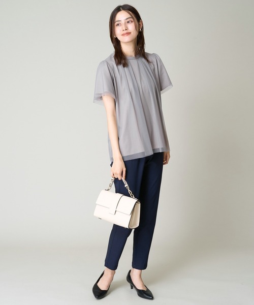 a.v.v（アーヴェヴェ）の「ハイパーストレッチスリムパンツ（その他パンツ・レディース・ブラック/カーキ/ダークグレー/ネイビー・34/36/40/42/38）」の21枚目の写真