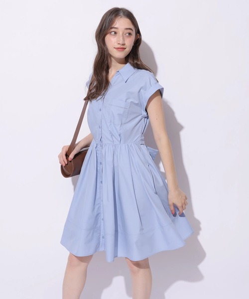 Rirandture（リランドチュール）の「シャツミニワンピース（ワンピース