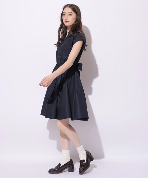 Rirandture(リランドチュール)の「シャツミニワンピース(ワンピース・レディース・ライトブルー/ネイビー・1/2)」の10枚目の写真