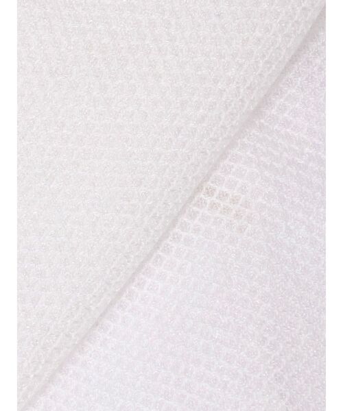 dazzlin（ダズリン）の「メッシュシアーボレロ（カーディガン/ボレロ・レディース・ブラック/オフホワイト/ブラウン・FREE）」の4枚目の写真