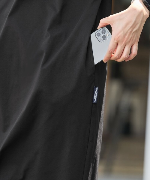 THE CRAFT CREW PRODUCTS(ザクラフトクループロダクツ)の「<クイックドライ>ビッグシルエット ストレッチTシャツロングワンピース【THE CRAFT CREW PRODUCTS】(ワンピース・レディース・ブラック/アイボリー/ネイビー/ライトグレー・FREE)」の9枚目の写真