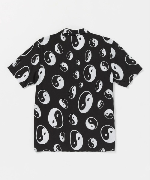 VOLCOM(ボルコム)の「【VOLCOM/ボルコム】 Purestone Short Sleeve Shirt /胸ポケット総柄半袖シャツ(シャツ/ブラウス・メンズ・ブラック・MEDIUM)」の3枚目の写真