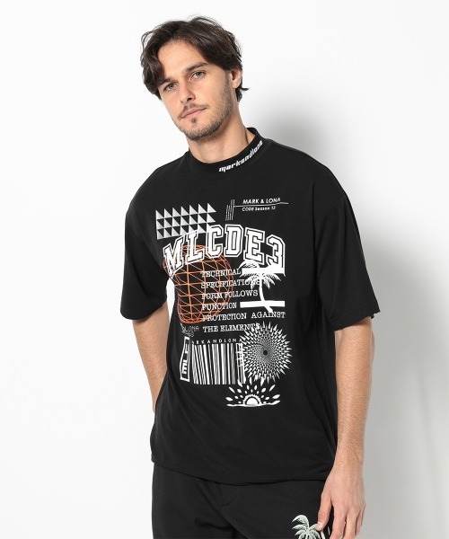 MARK & LONA(マークアンドロナ)の「CD12-WCMT | MEN(Tシャツ/カットソー・メンズ・ブラック・46)」の1枚目の写真
