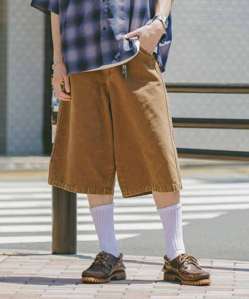 RAGEBLUE(レイジブルー)の「クロップド/ダックワークパンツ(その他パンツ・メンズ・ブラウン/ブラック・LARGE/MEDIUM)」の2枚目の写真