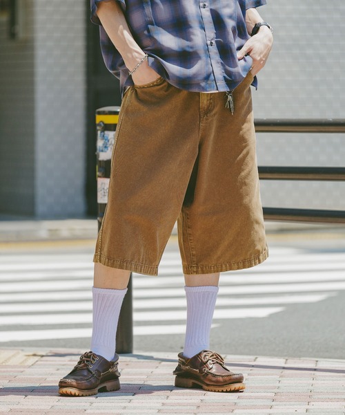 RAGEBLUE(レイジブルー)の「クロップド/ダックワークパンツ(その他パンツ・メンズ・ブラウン/ブラック・LARGE/MEDIUM)」の7枚目の写真