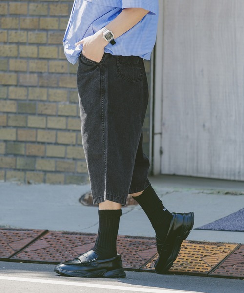 RAGEBLUE(レイジブルー)の「クロップド/ダックワークパンツ(その他パンツ・メンズ・ブラウン/ブラック・LARGE/MEDIUM)」の14枚目の写真