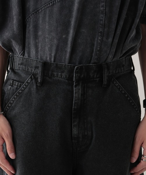 RAGEBLUE(レイジブルー)の「クロップド/ダックワークパンツ(その他パンツ・メンズ・ブラウン/ブラック・LARGE/MEDIUM)」の12枚目の写真