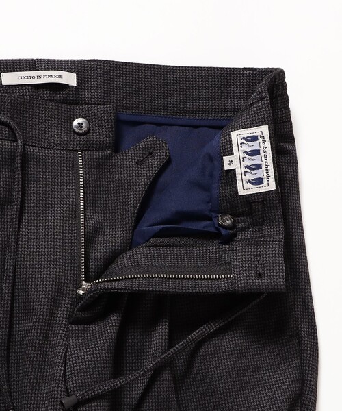 別注】giabsarchivio / MASACCIO ミックスファブリック 1プリーツ