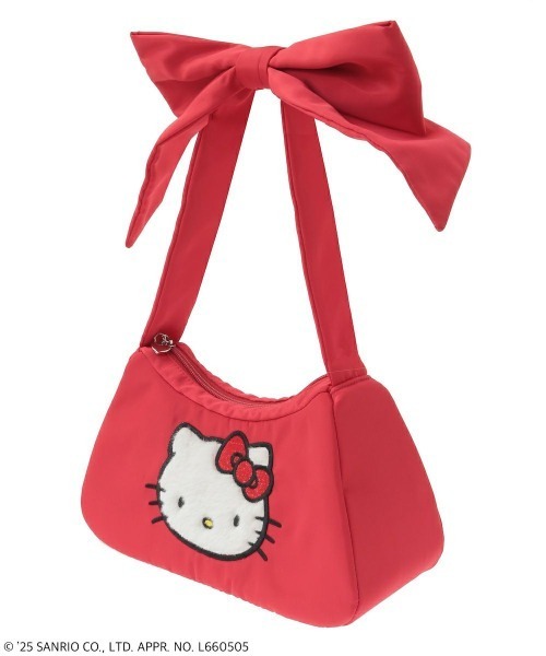 Candy Stripper（キャンディストリッパー）の「【HELLO KITTY】RIBBON HAND バッグ（ハンドバッグ・レディース・ブラック/レッド・FREE）」の10枚目の写真
