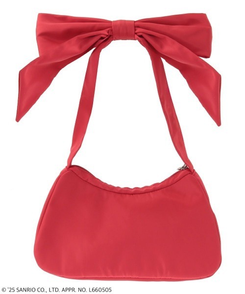 Candy Stripper（キャンディストリッパー）の「【HELLO KITTY】RIBBON HAND バッグ（ハンドバッグ・レディース・ブラック/レッド・FREE）」の12枚目の写真