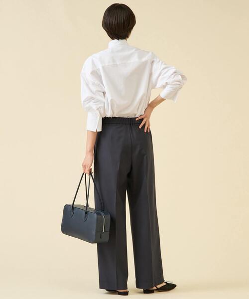 martinique（マルティニーク）の「TW2WAYストレッチパンツ（セットアップ可）（その他パンツ・レディース・ベージュ/ネイビー・1/2）」の9枚目の写真