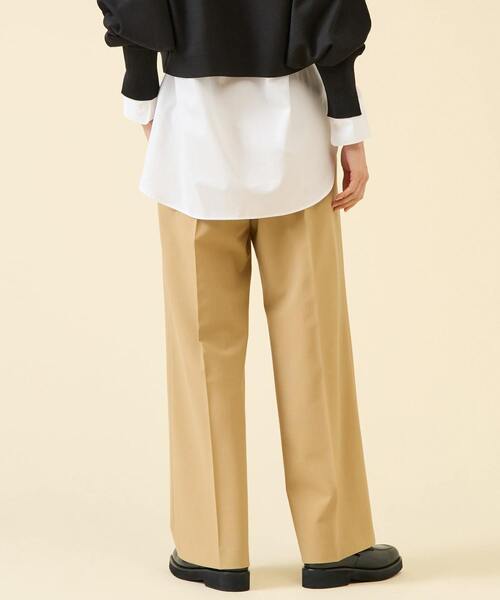 martinique（マルティニーク）の「TW2WAYストレッチパンツ（セットアップ可）（その他パンツ・レディース・ベージュ/ネイビー・1/2）」の12枚目の写真