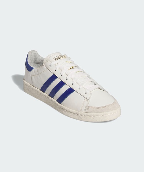 adidas（アディダス）の「ジャバー ロー / Jabbar Low / アディダスオリジナルス adidas Originals（スニーカー・メンズ・ホワイト×ブルー・27.0cm/27.5cm/28.0cm/22.5cm/23.0cm/23.5cm/24.0cm/24.5cm/25.0cm/25.5cm/26.0cm/26.5cm/28.5cm/29.0cm）」の4枚目の写真