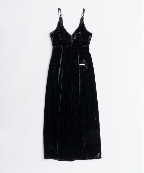 2WAYベロアキャミドレス / 2-Way Velour Camisole Dress（ワンピース