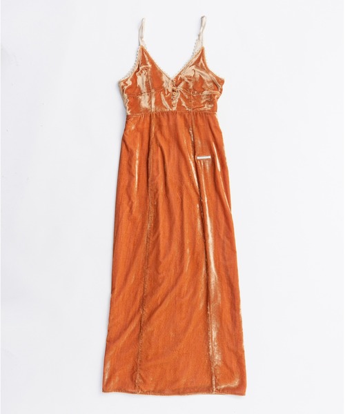 2WAYベロアキャミドレス / 2-Way Velour Camisole Dress（ワンピース