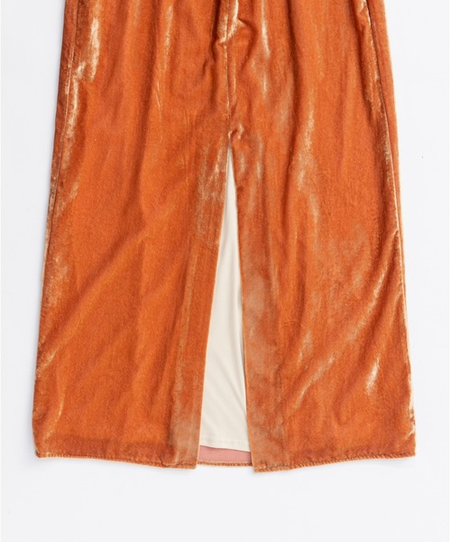 PRANK PROJECT（プランクプロジェクト）の「2WAYベロアキャミドレス / 2-Way Velour Camisole Dress（ワンピース・レディース・ブラック/オレンジ・FREE）」の15枚目の写真