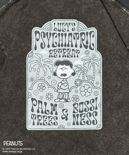 PEANUTS(ピーナッツ)の「PEANUTS/ピーナッツ ルーシーTEE(Tシャツ/カットソー・レディース・パープル/チャコールグレー・M/L)」の12枚目の写真