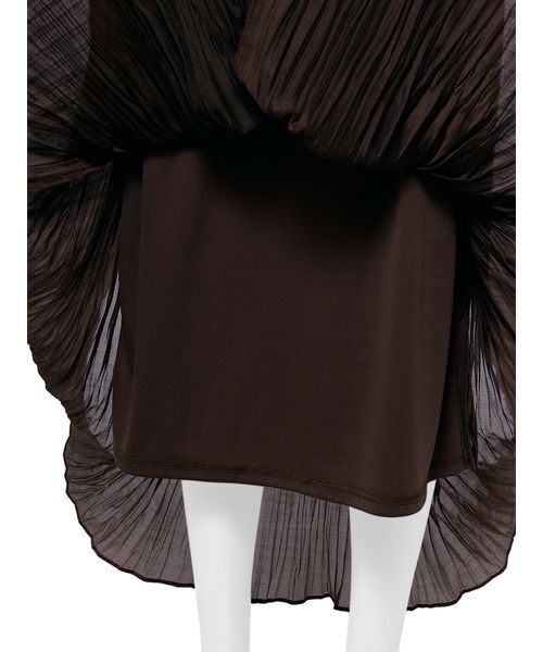 FRAY I.D（フレイアイディー）の「ワッシャーシャーリングキャミワンピース（ワンピース・レディース・ブラウン/ブルー/ピンク・0/1）」の18枚目の写真