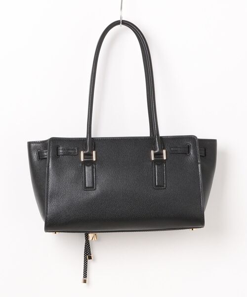 MICHAEL KORS（マイケルコース）の「HAMILTON MODERNE ショルダー トート ウィズ チャーム スモール（ショルダーバッグ・レディース・ブラック・FREE）」の4枚目の写真