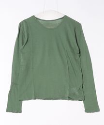 Plantation プランテーション カットソー Tシャツ 半袖 グリーン M Plantation プランテーション/WOMEN'S Tops/Tシャツ/カットソー