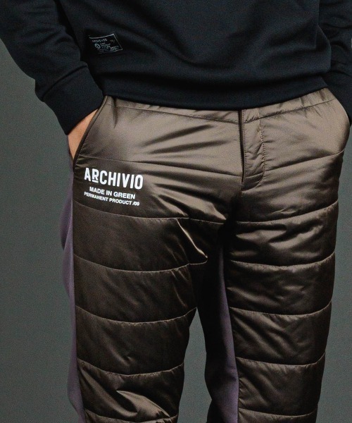 archivio(アルチビオ)の「<MENS>異素材切替撥水パンツ(その他パンツ・メンズ・ブラック/カーキ/グレー・M/L/LL)」の4枚目の写真