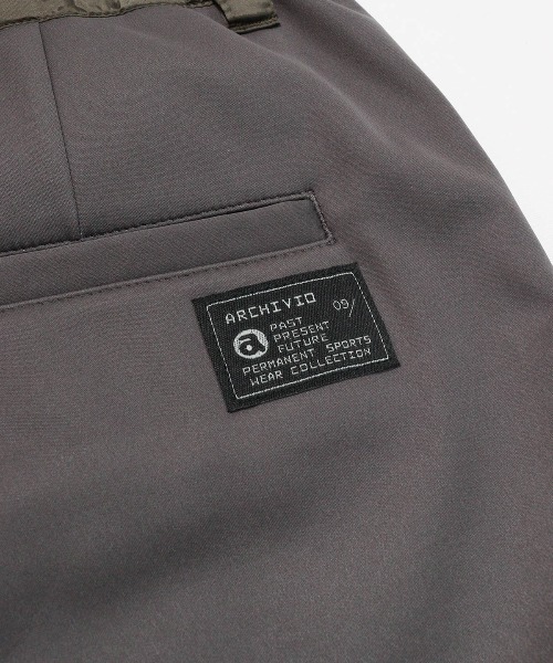 archivio(アルチビオ)の「<MENS>異素材切替撥水パンツ(その他パンツ・メンズ・ブラック/カーキ/グレー・M/L/LL)」の8枚目の写真