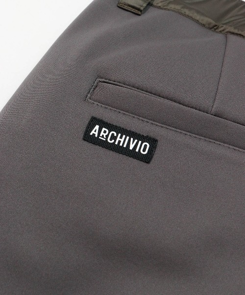 archivio(アルチビオ)の「<MENS>異素材切替撥水パンツ(その他パンツ・メンズ・ブラック/カーキ/グレー・M/L/LL)」の9枚目の写真