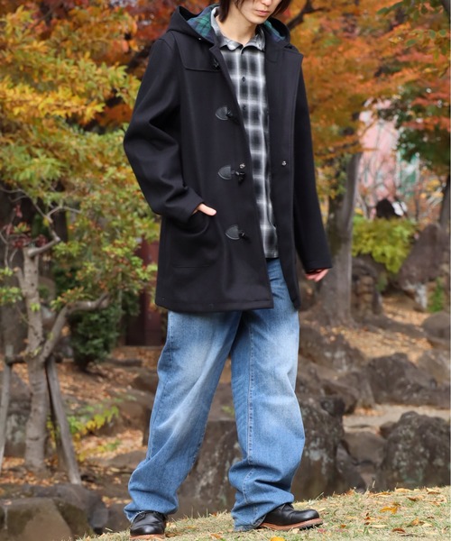 U.S. POLO ASSN.(ユーエスポロアッスン)の「【U.S. POLO ASSN./ユーエスポロアッスン】 メルトン ダッフルコート(ダッフルコート・メンズ・ブラック/キャメル/ネイビー/グレー・S/M/L/XL)」の10枚目の写真