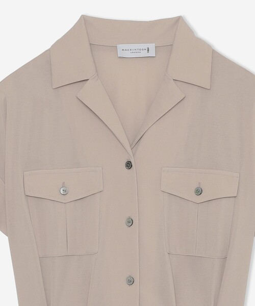 MACKINTOSH LONDON（マッキントッシュ ロンドン）の「【WEB・一部店舗限定】サマーポンチワンピース（ワンピース・レディース・ネイビー/ベージュ・38）」の11枚目の写真