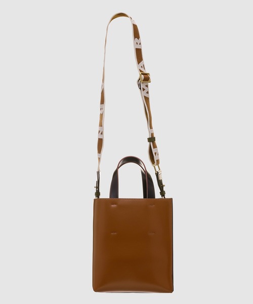 MARNI（マルニ）の「MARNI LOGO STRAP / ムゼオミニバッグ（ショルダーバッグ・レディース・カーキ系/ネイビー系・ONE SIZE）」の15枚目の写真