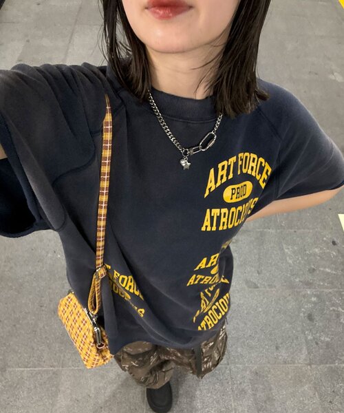 【RePRODUCTION LABEL / リプロダクションレーベル】ショートスリーブラグランスウェット