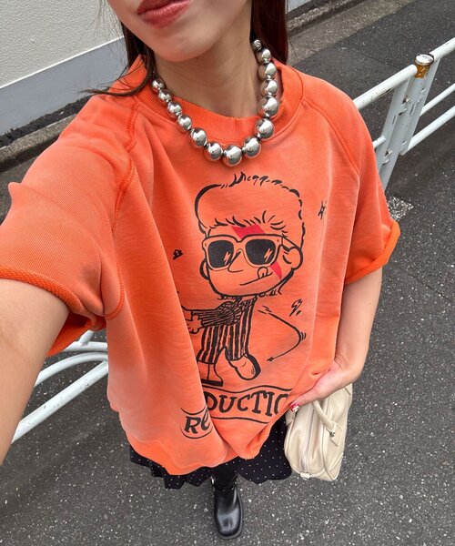 【RePRODUCTION LABEL / リプロダクションレーベル】ショートスリーブラグランスウェット