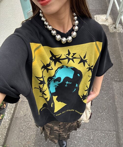 【RePRODUCTION LABEL / リプロダクションレーベル】ショートスリーブラグランスウェット