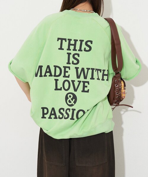 【RePRODUCTION LABEL / リプロダクションレーベル】ショートスリーブラグランスウェット