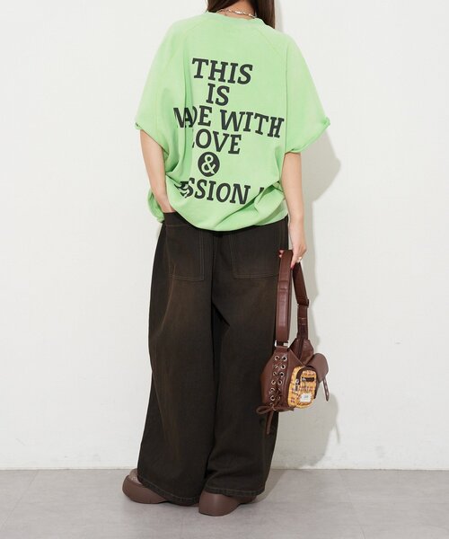 【RePRODUCTION LABEL / リプロダクションレーベル】ショートスリーブラグランスウェット